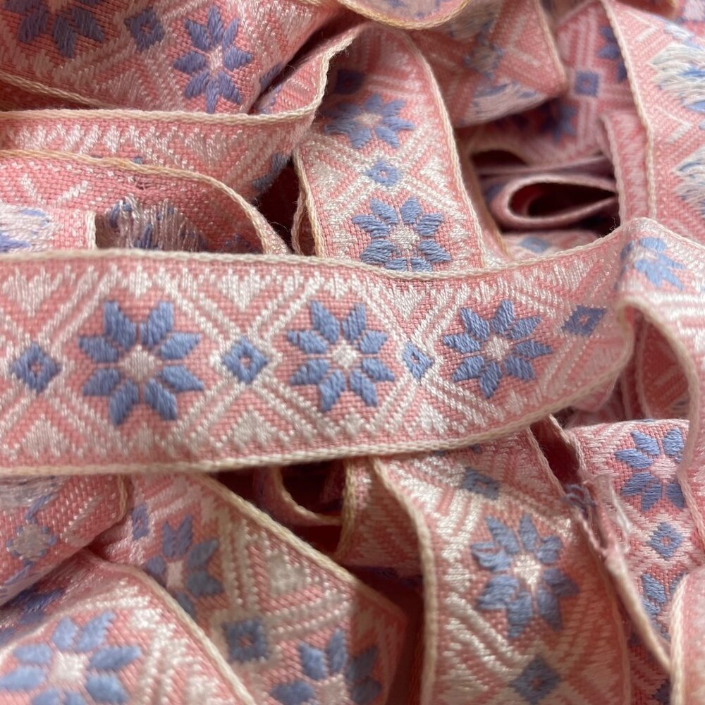 Vintage Geometric Trim Edging Sewing Junk Journaling Scrapbooking u Embellishmen